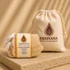 OJASVANA Natural Loofah Set – Premium Exfoliating Bath Loofah (Pack of 3)
