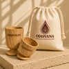 OJASVANA Wooden Eye Bowls – Premium Ayurvedic Eye Care Accessories