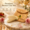 OJASVANA Bronze Gua Sha – Premium Ayurvedic Facial Massage Tool